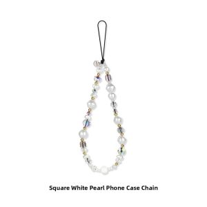 MASFEIL | Pearl Colorful Anti-Loss Phone Strap for iPhone 16