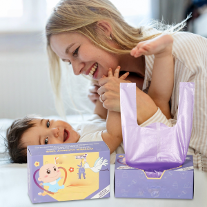 Diaper Disposal Bags Nappy Disposal Bags Scented Nappy Sacks Portable Diaper Waste Bags
