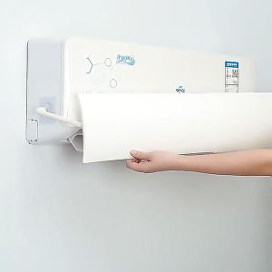 Air Conditioner Windshield 22.83~46.46In AirConditioner Wind Deflector Air Guide Cover Anti Direct Blowing Adjustable Scalable Baffle For Home/Office