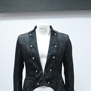 Mens Coat Long Jacket Gothic Steampunk Hooded Trench Medieval Cosplay Costume Halloween Plus Size Women Men