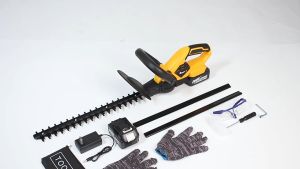 588v 2 Battery Grass cutter cordless grass cutter gardening tools mesin grass trimmer Handheld wireless hedge Trimmer 800W high power output Garden Pruning Shear Machine Plant Tree Trim Pokok Mesin Taman Bunga Tools