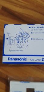 Panasonic - Mặt Công Tắc 123 Thiết Bị Panasonic Dòng Wide