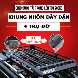 Bộ baga giá nóc ô tô 2 tầng HANITE size 130*100cm tặng pas U