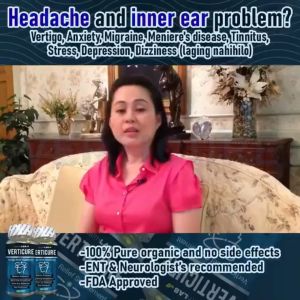 Verticure Original l Supplement For Vertigo Migraine Inner Ear and Anxiety l 1 Bottle 100 Softgels