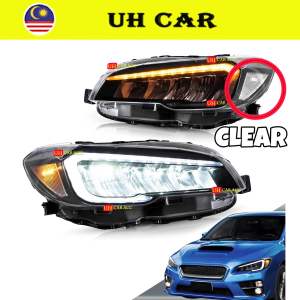 Vland Subaru WRX Levorg 2013 - 2019 Dynamic Light Bar Headlamp Head Lamp Led Light With Built In Led + Running Signal
