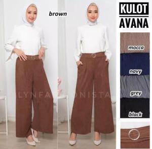 LYNFASHIONISTA-KULOT WANITA BASIC MURAH BABAT MELAR/AVANA