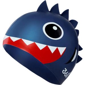 361° | Cute Pattern Waterproof Swimming Cap for Long Hair