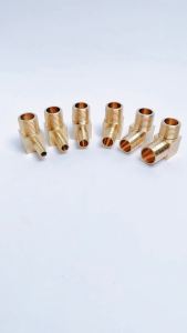 Co Ren Đuôi Chuột 3/8 (17) Đầu Nối Co Đuôi Chuột Ren Ngoài 17 Cắm Lòng Trong Ống Phi 6 8 10 12 14 16 mm