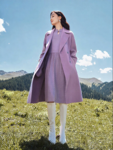 Koradior | Wool Cashmere Double-Faced Coat