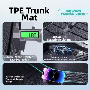 Custom Fit TPE Trunk Mat