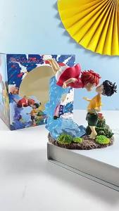 Bandai | Anime 15cm Ponyo On The Cliff Figure Ponyo Sousky Seagal Figure Pvc Gk Statue Action Figurine Model Doll Collection Toy Kid Gift