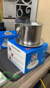 Phin Pha Cafe Inox Cao Cấp LC - Nhiều Size Số 7 8 9 10 - Đế Liền Chắc Chắn - Tiện Lợi Dễ Vệ Sinh