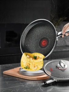 KBH | Honeycomb Non-stick Household Wok