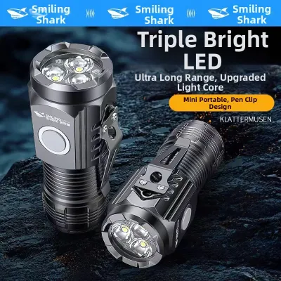 High Power Bright Long Distance Outdoor Portable Flashlight