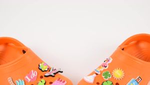 Mesuca | 9-100PCS Cartoon Nemo marine animals Shoes Charms Clog Sandals Decoration Mix Wholesale PVC Cartoon Accessories for XMAS Gift