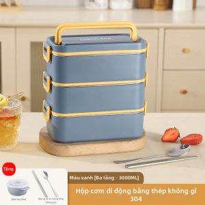 Hộp Ăn Trưa Chia Khuôn Cách Nhiệt Có Thể Hâm Sức Nóng