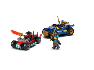 LEGO NINJAGO 71840 Đồ Chơi Lắp Ráp Rogue Vs. Drix: Trận Chiến Siêu Xe (111 chi tiết)