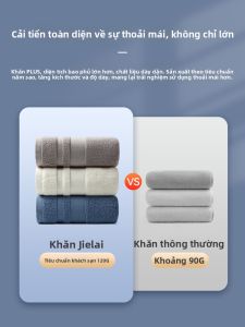 Grace | Khăn Mặt Bông Thấm Hút Mềm Mại 10 Cái