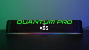 Speaker Gaming Soundbar Bluetooth/Wired RGB Dual Mode Connection Nemesis X65 Quantum PRO