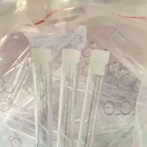 【BHQ&HOME】หลอดทดลองพลาสติกใส พร้อมฝาปิด 50 ชิ้น/แพ็ค