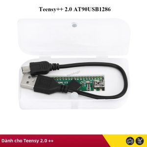 Teensy 2.0 AT90USB1286 USB Bàn Phím Chuột Cho Arduino AVR Thí Nghiệm Ban ATMEGA32U4 Phụ Kiện Chơi Game Di Động Vỏ Kim Loại