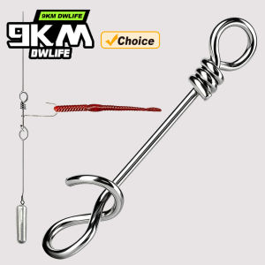 9KM DWLIFE | 9KM Fly Fishing Snaps Twist Clips 100pcs High Strength Fishing Clip Stainless Steel Lure Line Connector Quick Change Clip