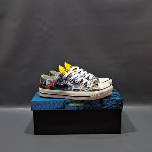 SEPATU CNVRS X BATMAN DC COMICS LOW MOTIF KARAKTER KARTUN 38-43