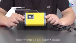 Bộ Sạc Nạp Bình Ắc Quy 12V Cho Xe Máy Xe Điện Quạt Tích Điện Dung Lượng 2AH Đến 20AH - Tự Ngắt Khi Bình Đầy