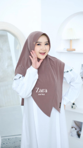 Daffi Hijab ZARA Jilbab Instan Jersey Premium Simple Terbaru 2024