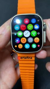 Certafina Smart Watch W68 Ultra 2.0inch Screen Wireless Charger Bluetooth Call Waterproof IP68