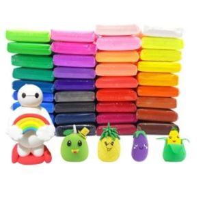 12/24/36 Colors Air Dry Clay Set Super Light Clay Butter Slime Toys