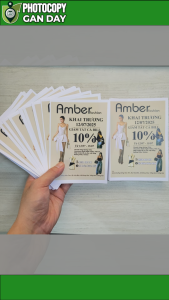 Dịch vụ in tờ rơi - Brochure quảng cáo nhận thiết kế in màu sắc nét tại Photocopy Gần Đây