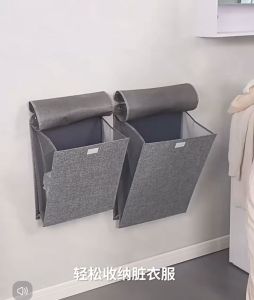 Waterproof Storage Tool for Bathroom - Space-saving Clothes Storage Bag - Large Capacity Laundry Basket