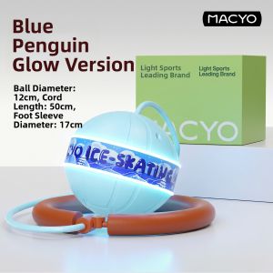 MACYO | Light Up Jumping Ball Balance Training Elastic