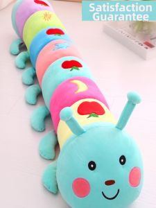 GUAIBUDIAN | Cute Plush Toy Rainbow Caterpillar Pillow