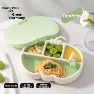 Usbettas | Non-slip Divided Baby Feeding Plate