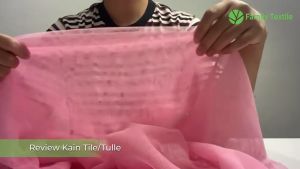 Kain Tile Polos / Tulle Polos 1 Meter Soft Tulle Meteran