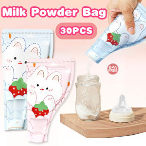 30PCS Milk Powder Storage Bag Disposable Portable Baby Food Formula Pouch Organizer Freezer Bag For Babies Infants Toddlers