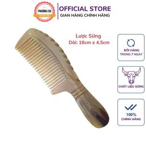 Lược sừng chuôi khía dài 16cm lược chải tóc gỡ rối massage đầu - Mỹ Nghệ Phương Chi