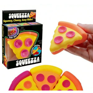 Schylling Needoh pizza Stress Relief Squishy Cube Sensory Fidget Cube Anti-Anxiety Squeeze Object For Focus ADHD blind box gift