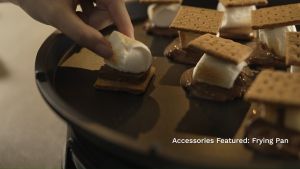 KITH Grill Accessories - Frying Pan | 36cm | Non-Stick Aluminium | Dishwasher-safe | SBG-FRYING PAN