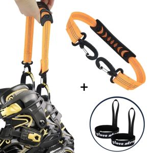 1Pc Roller Skate Shoe Lifter Ski Boot Strap Portable Inline Skate Straps Ice Skates Carrying Straps Winter Skiing Accessorie Set