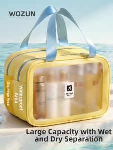 WOZUN | Waterproof Large Capacity Dry Wet Separation Travel Toiletry Bag