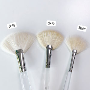 แปรงขน Rory สําหรับการทําความสะอาดผิวหน้าและการจัดการผิว ผมแกะบริสุทธิ์ ก้านยาว เหมาะสําหรับทุกสภาพผิว