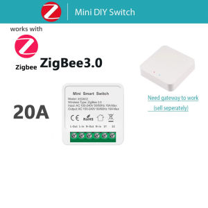 Support Tuya Smart Wifi Switches Zigbee Mini DIY Switch Home Automation Module 2-Way Control Relay Breaker Home Assistant 2MQTT