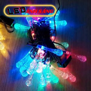 Dây đèn LED Kiểu Giọt Nước 9m - 28 bóng Trang trí siêu đẹp