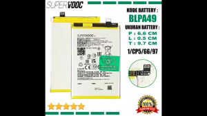 Baterai Oppo A60 + obeng CPH2631 Battery BLPA49 Batre Original