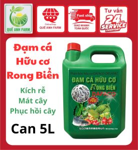ĐẠM CÁ HỮU CƠ - BUNG ĐỌT - NẢY CHỒI - RA RỄ - CAL 5LIT