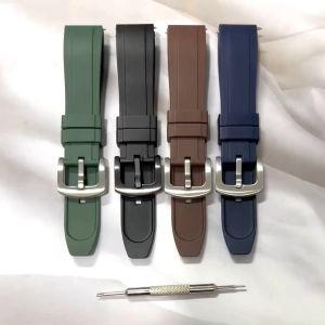 Dây đồng hồ nam cao su size 18/20/22/24/26mm tặng chốt thông minh và dụng cụ tháo lắp