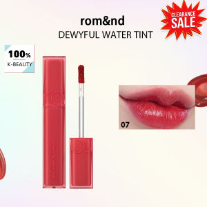 [ClearanceSale] rom&nd DEWY FUL WATER TINT 07 CHERRY WAYLip GlossWatery Texture&Non-Sticky WearKorean CosmeticKorean Makeup
